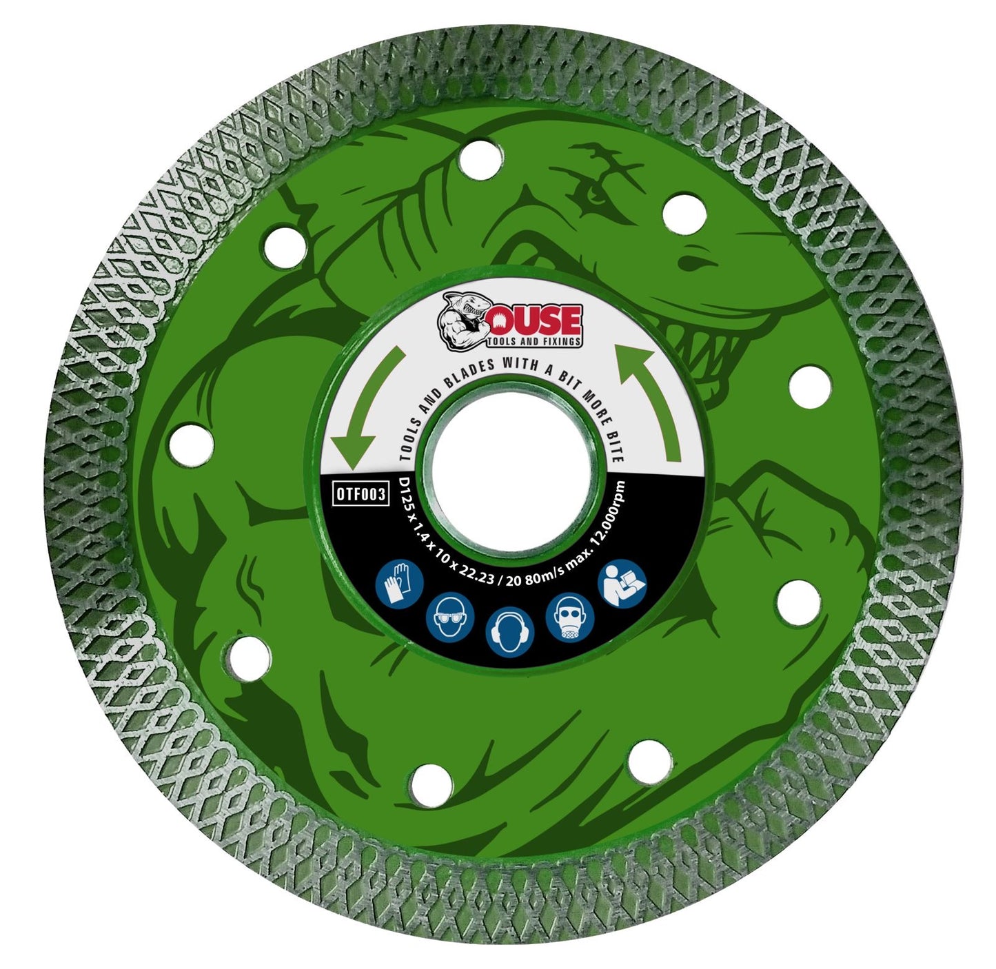 125MM DIAMOND PORCELAIN BLADE