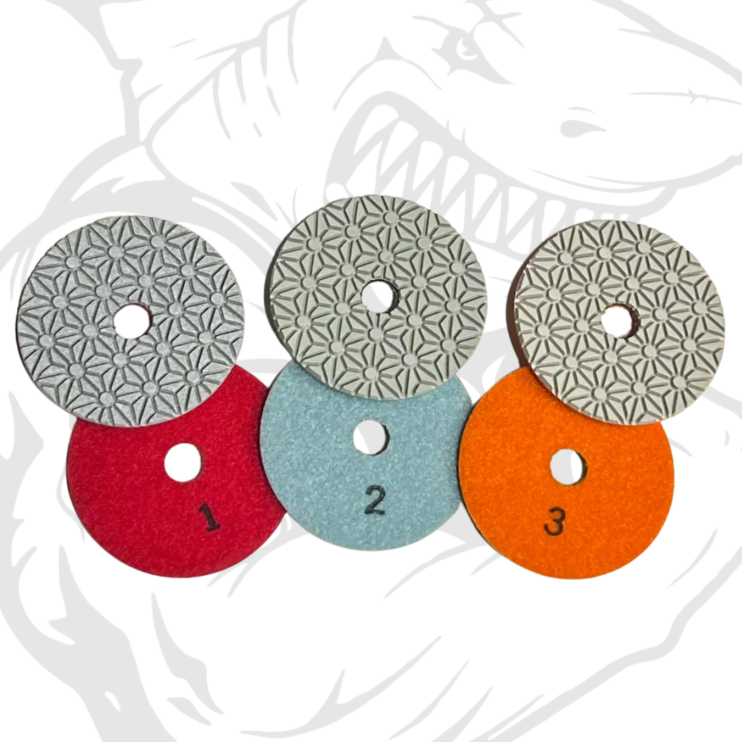 3 STEP POLISHING PADS